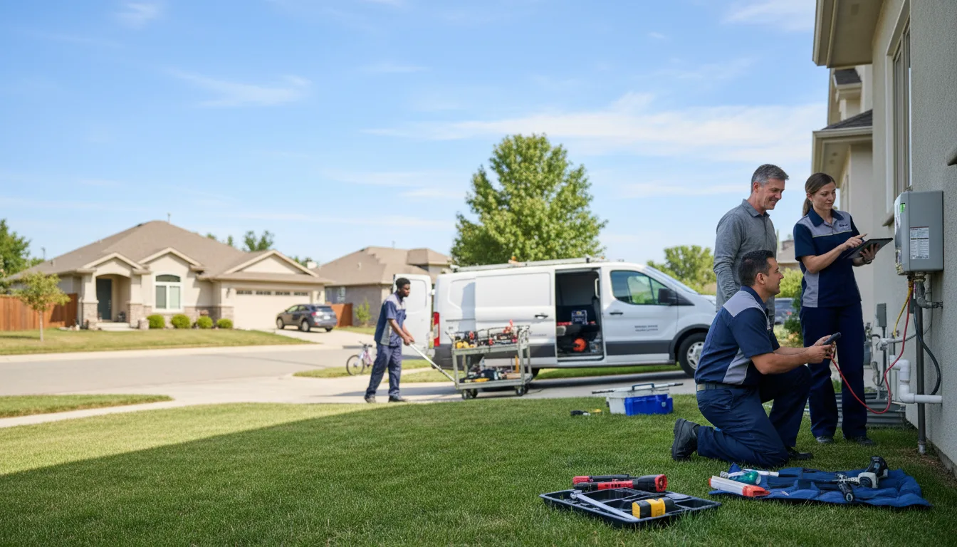 Tankless water heater service in Ballico, CA